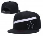 Cheap Cowboys Team Logo Black Adjustable Hat LT