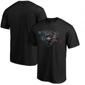 Wholesale Cheap MLB Majestic 2019 London Series Hometown Map T-Shirt - Black