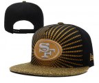 Cheap San Francisco 49ers yellow black Hats