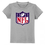 Wholesale Cheap NFL Logo Youth T-Shirt Grey