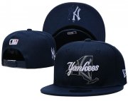 Cheap New York Yankees Stitched Snapback Hats 078