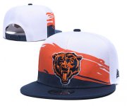 Cheap Bears Team Logo Orange Peaked Adjustable Hat