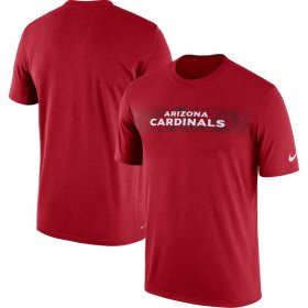 Wholesale Cheap Arizona Cardinals Nike Sideline Seismic Legend Performance T-Shirt Cardinal