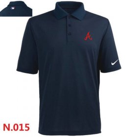 Wholesale Cheap Nike Atlanta Braves 2014 Players Performance Polo Dark Blue