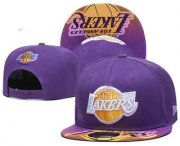 Cheap Los Angeles Lakers Snapback Ajustable Cap Hat YD 20-04-07-06