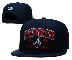 Cheap Atlanta Braves Stitched Snapback Hats 012