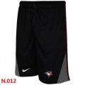 Wholesale Cheap Nike MLB Toronto Blue Jays Performance Training Shorts Black