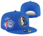 Cheap Dallas Mavericks Stitched Snapback 75th Anniversary Hats 006