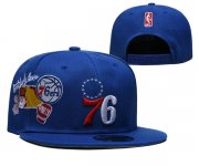 Cheap Philadelphia 76ers Stitched Snapback Hats 0018