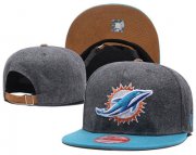 Cheap NFL Miami Dolphins Team Logo Snapback Adjustable Hat