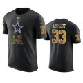 Wholesale Cheap Cowboys #33 Tony Dorsett Black Men's Black History Month T-Shirt