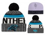 Cheap NFL Carolina Panthers Logo Stitched Knit Beanies 006