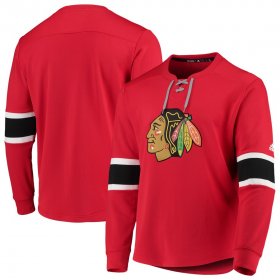 Wholesale Cheap Chicago Blackhawks adidas Platinum Long Sleeve Jersey T-Shirt Red