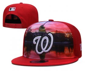 Cheap Washington Nationals Stitched Snapback Hats 009