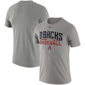 Wholesale Cheap Arizona Diamondbacks Nike Practice T-Shirt Heathered Gray