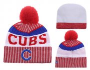 Cheap MLB Chicago Cubs Logo Stitched Knit Beanies 005