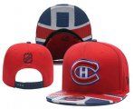 Cheap Montreal Canadiens Snapback Ajustable Cap Hat YD 1