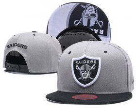 Cheap NFL Oakland Raiders Team Logo Snapback Adjustable Hat LT101