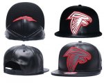 Cheap NFL Atlanta Falcons Team Logo Black Reflective Adjustable Hat C102