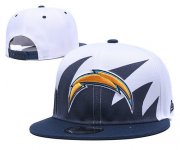 Cheap Chargers Team Logo Navy White Adjustable Hat