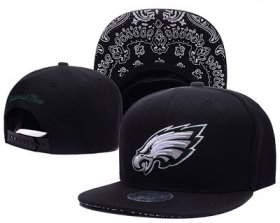 Cheap NFL Philadelphia Eagles Fresh Logo White Adjustable Hat 12