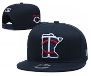 Cheap Minnesota Twins Stitched Snapback Hats 003