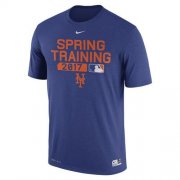 Wholesale Cheap Men's New York Mets Nike Royal 2017 Spring Training Authentic Collection Legend Team Issue Performance T-Shirt