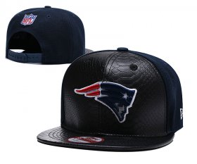 Cheap NFL New England Patriots Team Logo Navy Silver Adjustable Hat YD