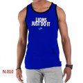 Wholesale Cheap Men's Nike NFL Detroit Lions Sideline Legend Authentic Logo Tank Top Blue_1