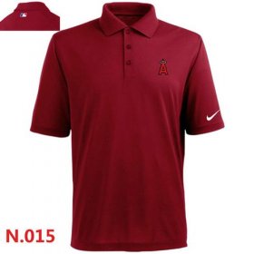 Wholesale Cheap Nike Los Angeles Angels 2014 Players Performance Polo Red