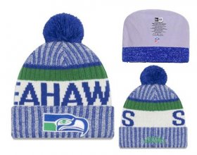 Cheap NFL Seattle Seahawks Logo Stitched Knit Beanies 015