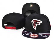 Cheap Falcons Team Logo Black Adjustable Hat SF