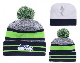 Cheap NFL Seattle Seahawks Logo Stitched Knit Beanies 014