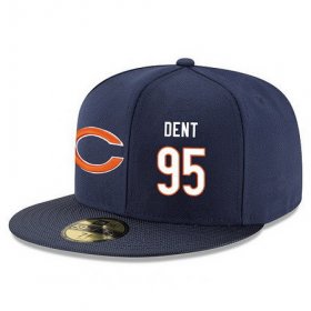 Cheap Chicago Bears #95 Richard Dent Snapback Cap NFL Player Navy Blue with White Number Stitched Hat