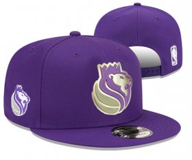 Cheap Sacramento Kings Stitched Snapback Hats 007