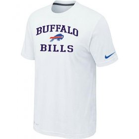 Wholesale Cheap Nike NFL Buffalo Bills Heart & Soul NFL T-Shirt White