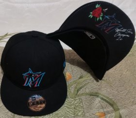 Cheap 2021 MLB Miami Marlins Hat GSMY610